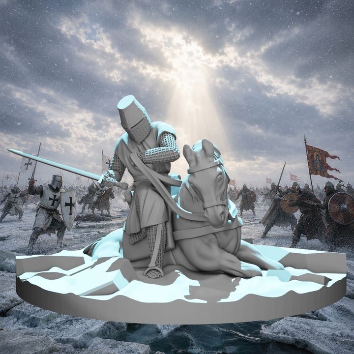 Teutonic Knight – The Ice Breaks, Battle of Lake Peipus 1242
