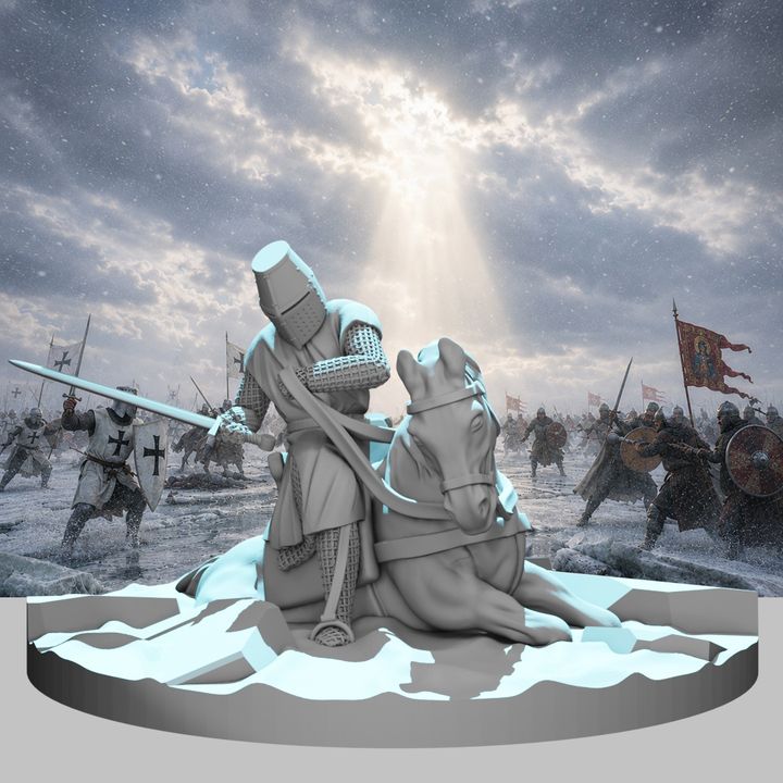 Teutonic Knight – The Ice Breaks, Battle of Lake Peipus 1242