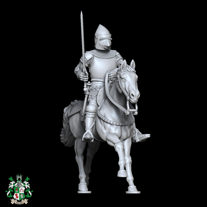 Mounted Knight at Tannenberg - 1410 by Styriwar