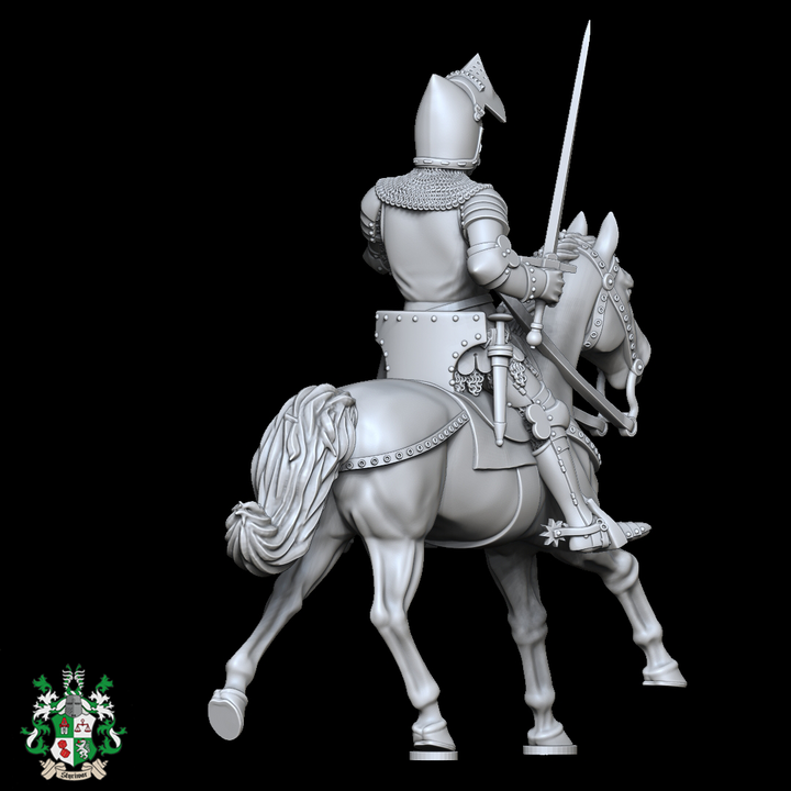 Mounted Knight at Tannenberg - 1410 by Styriwar