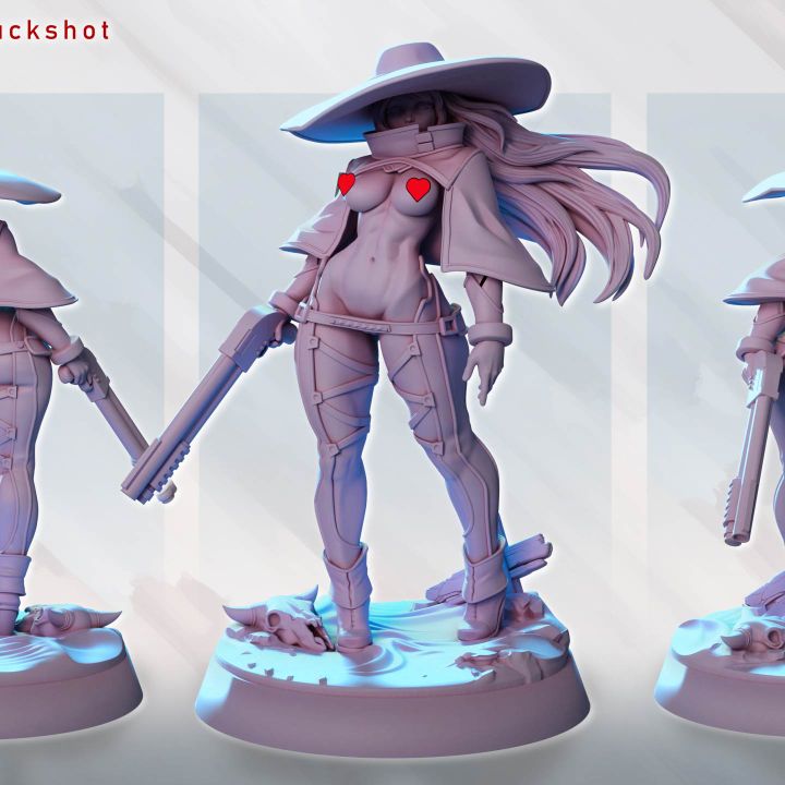 Tessa Buckshot – Cowgirl Gunner by Gaz Minis