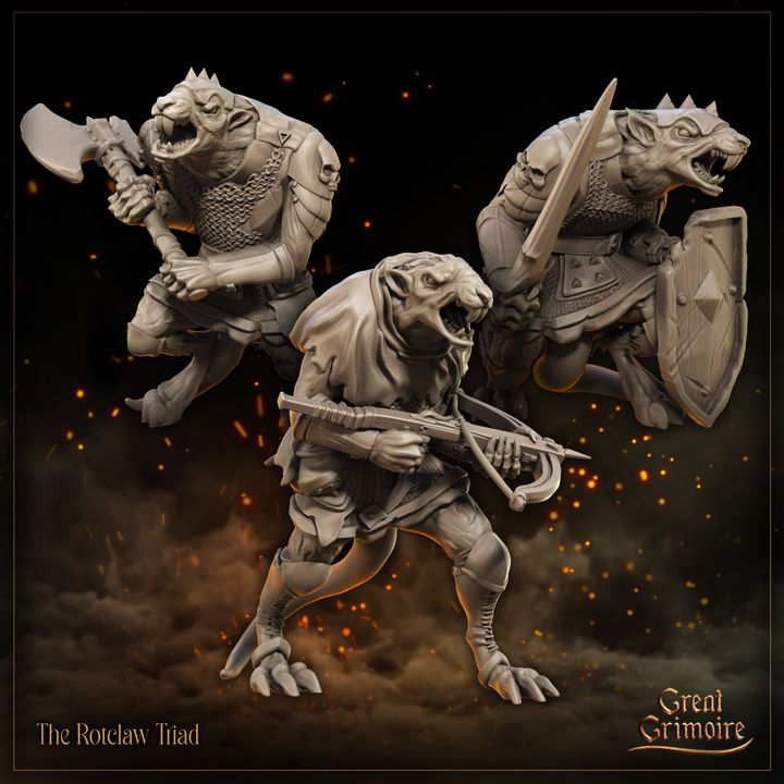 The Rotclaw Triad by Great Grimoire