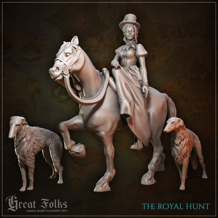 The royal hunt by Great Grimoire.