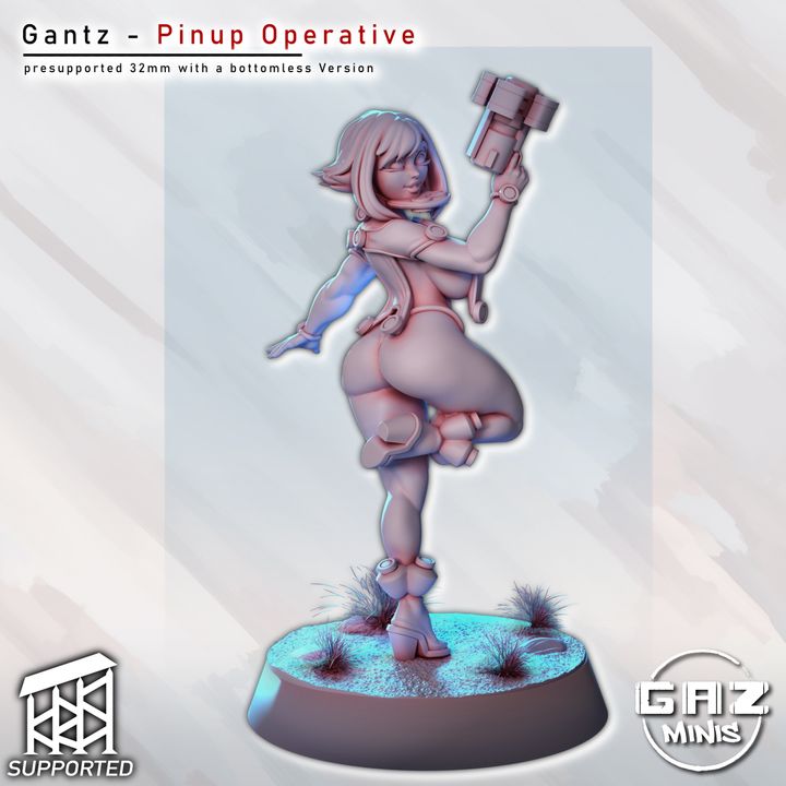 Gantz – Pinup Operative by Gaz Minis
