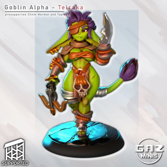 Telraka - Goblin Alpha by Gaz Minis