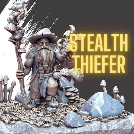 Varn Gûl, Dwarf The Spore Carrier by Golden Thief Studio