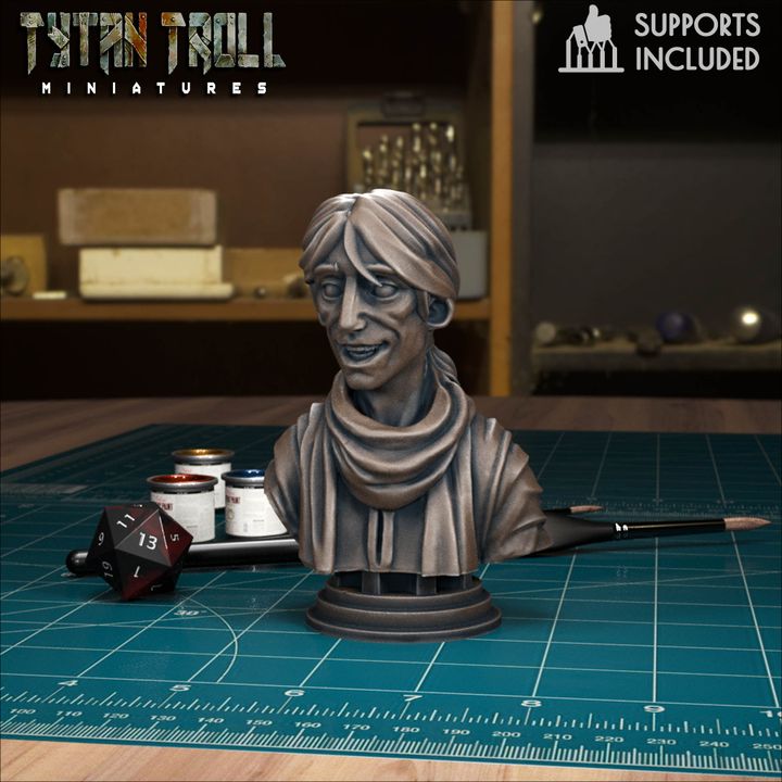 Udo Lukovich Bust by Tytan Troll Miniatures