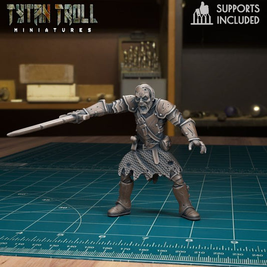 Undead Warrior 03 by Tytan Troll Miniatures