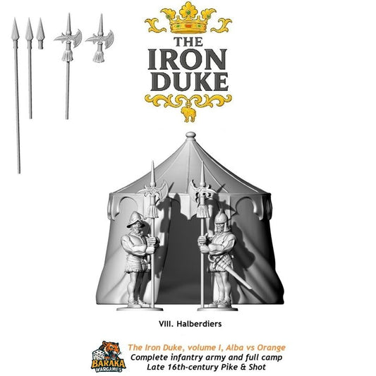 THE IRON DUKE, VOL I: ALBA VS ORANGE, VIII. HALBERDIERS