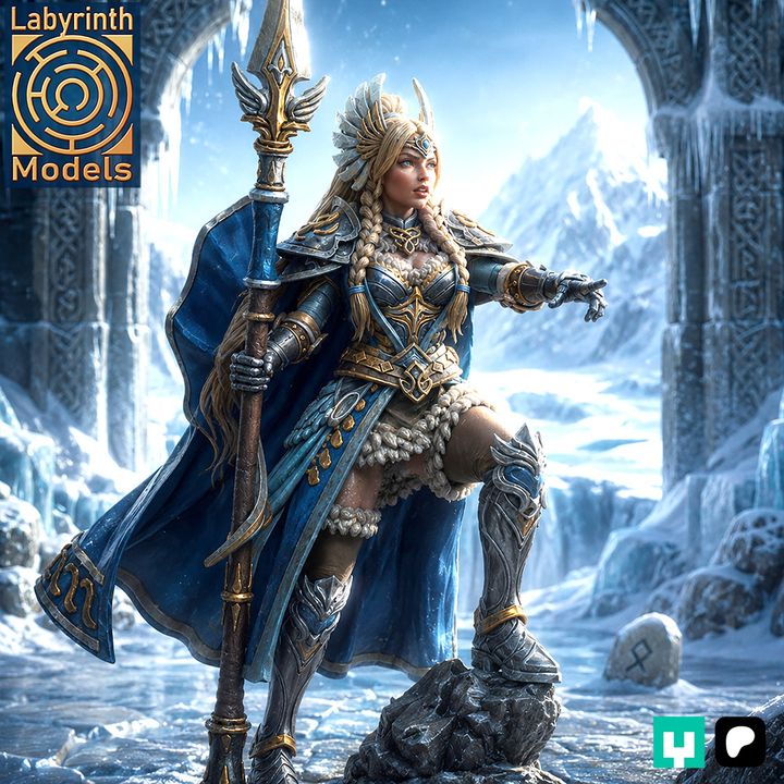 Valkyrie Warriors Command Group by Labyrinth Models