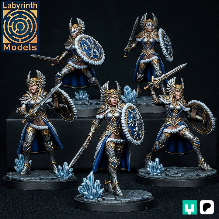 Valkyrie  Warriors by Labyrinth Models