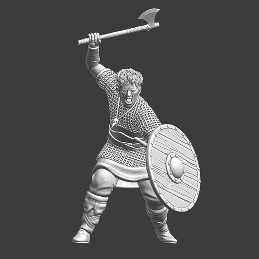 Viking Beserker Model Figure.