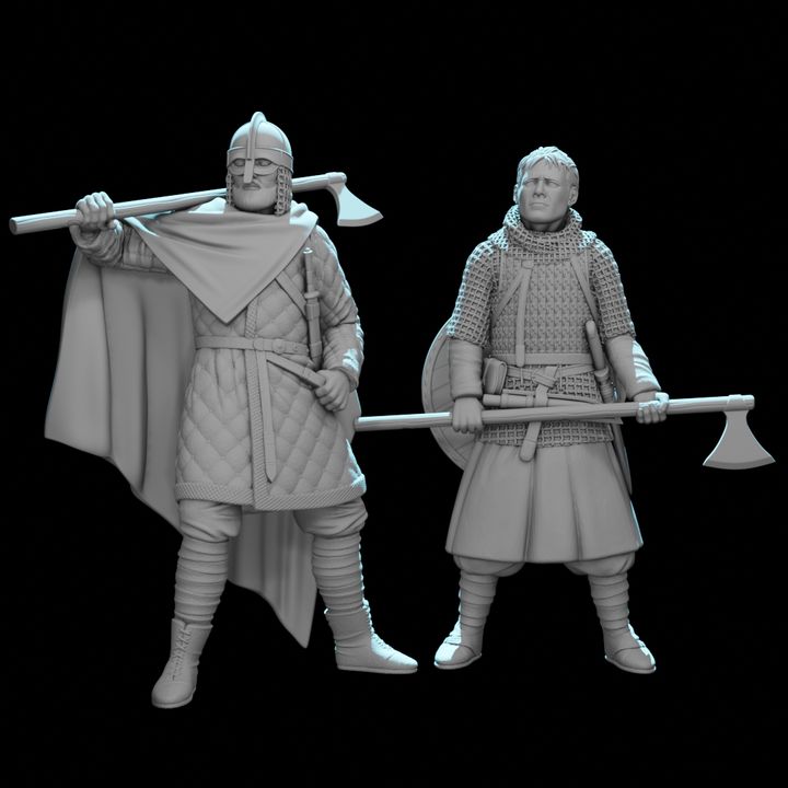 Viking Warriors with Axes – Norse Infantry Set.