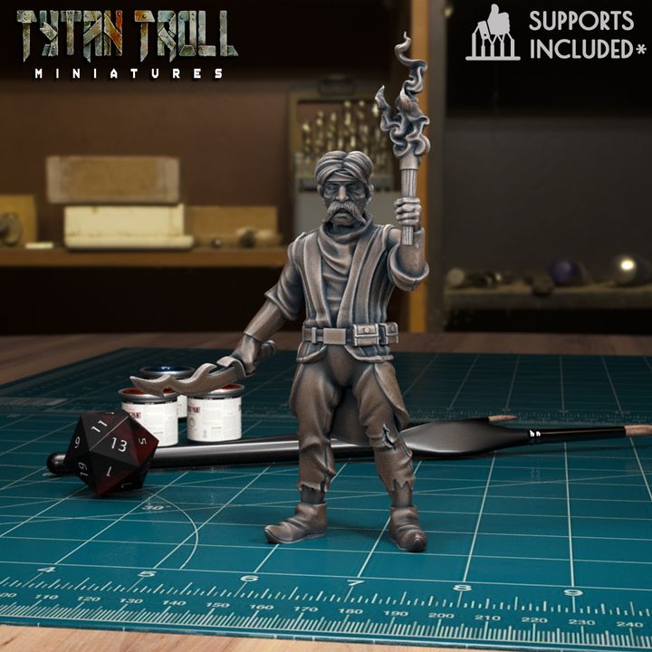 Vistani Scout 01 by Tytan Troll Miniatures