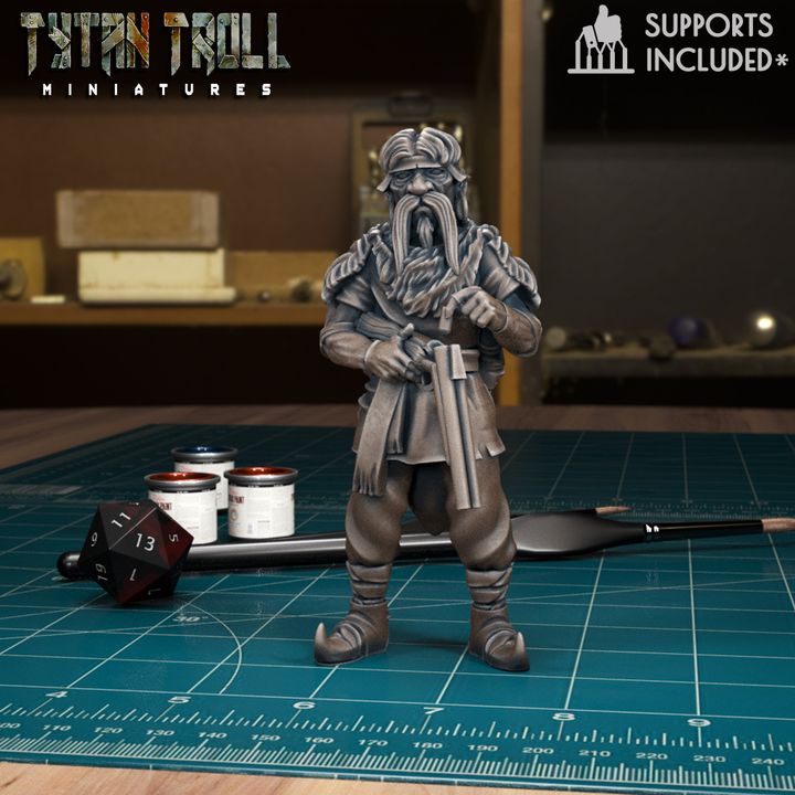 Vistani Scout 02 by Tytan Troll Miniatures