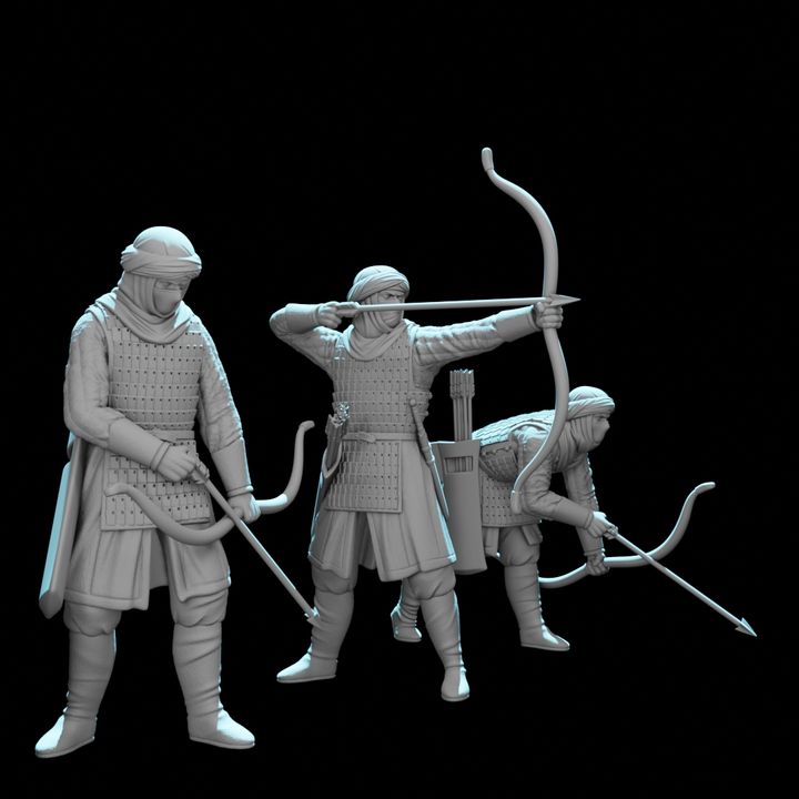 Medieval Saracen Archers.