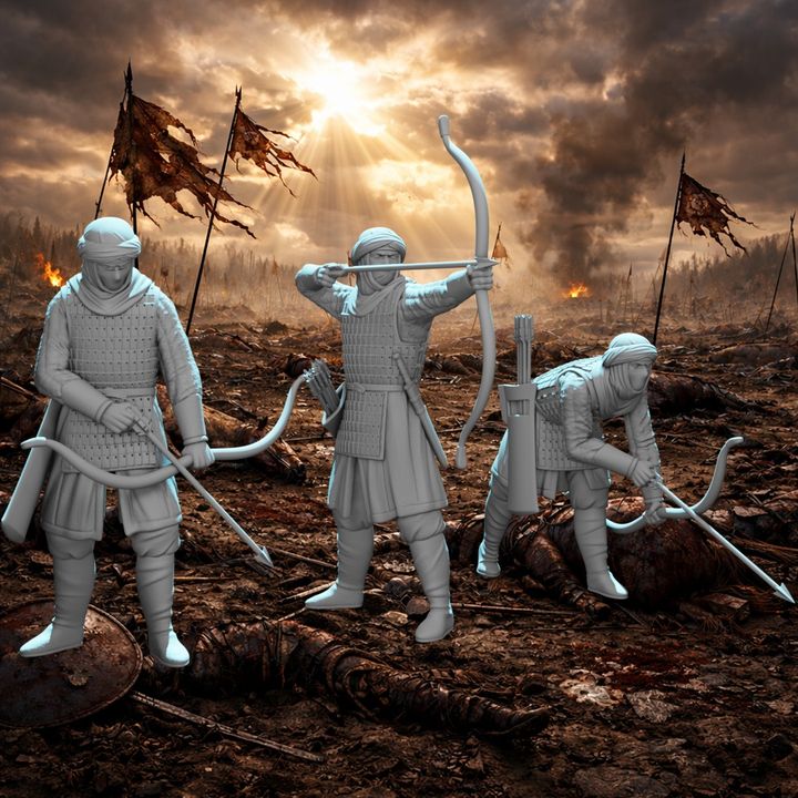 Medieval Saracen Archers.