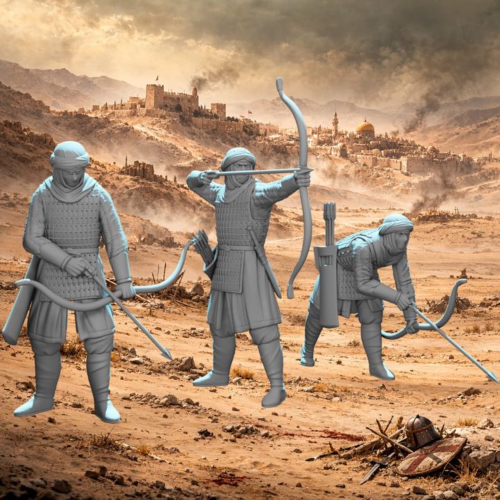 Medieval Saracen Archers.