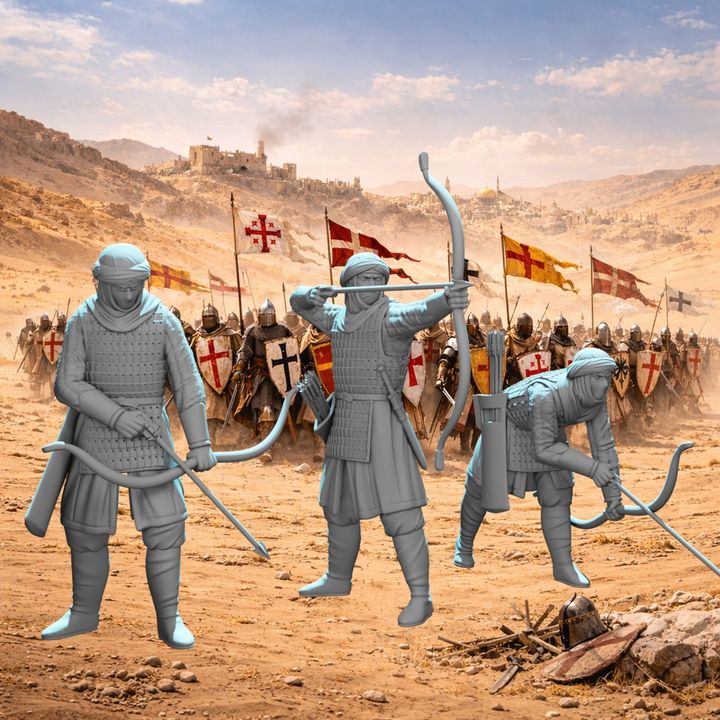 Medieval Saracen Archers.