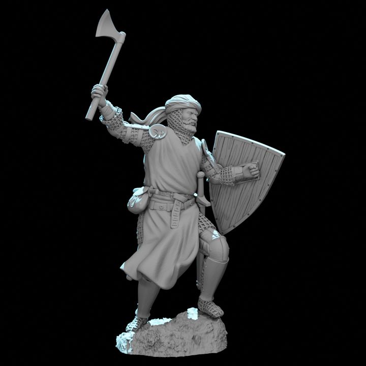 Crusader Knight in the Holy Land.