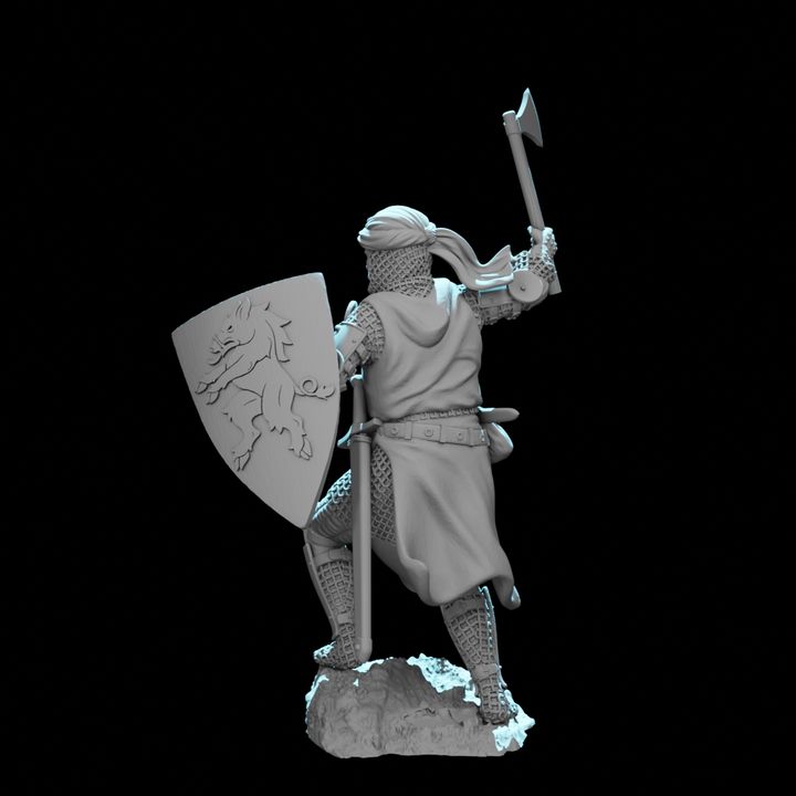 Crusader Knight in the Holy Land.
