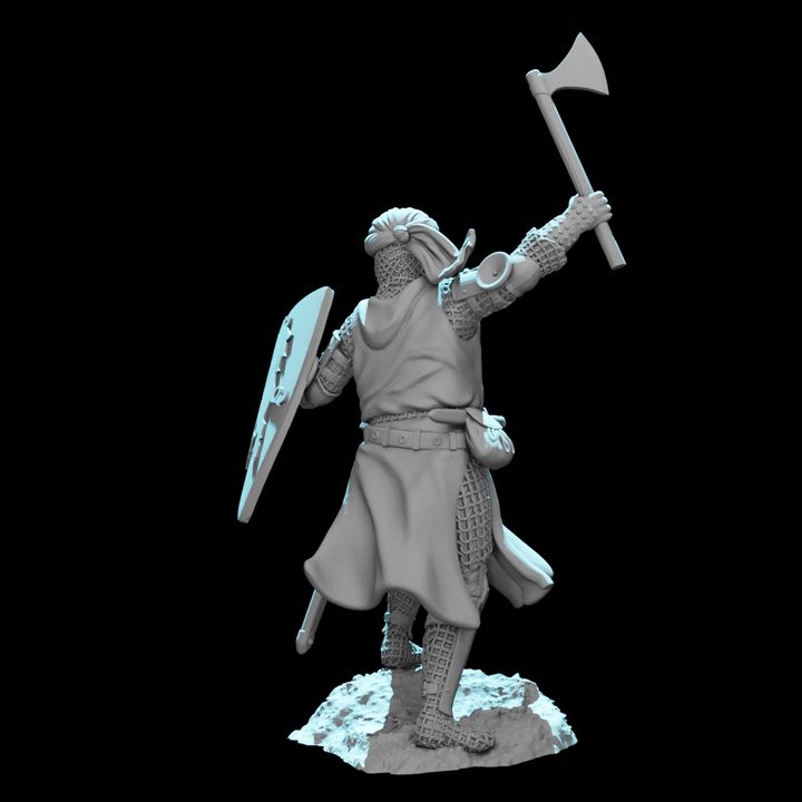 Crusader Knight in the Holy Land.