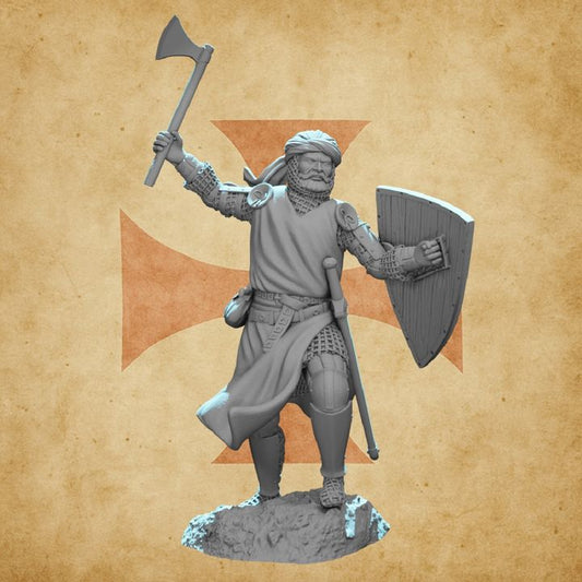 Crusader Knight in the Holy Land.