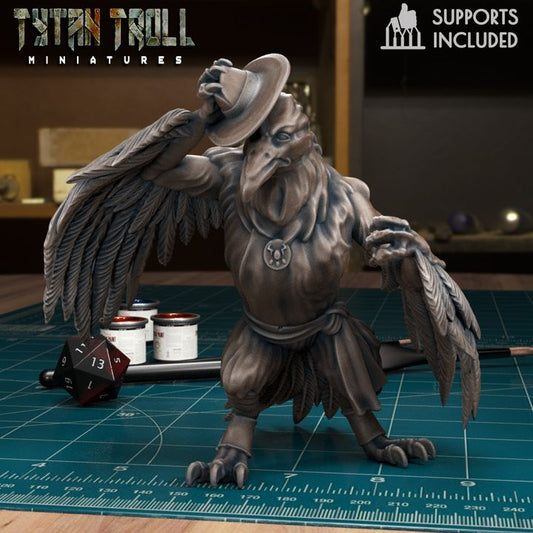 Wereraven by Tytan Troll Miniatures