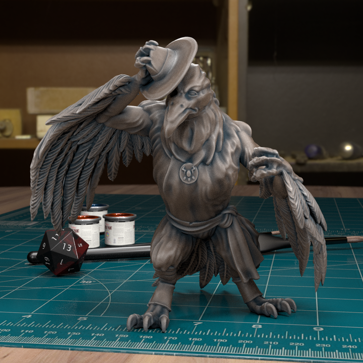 Wereraven by Tytan Troll Miniatures