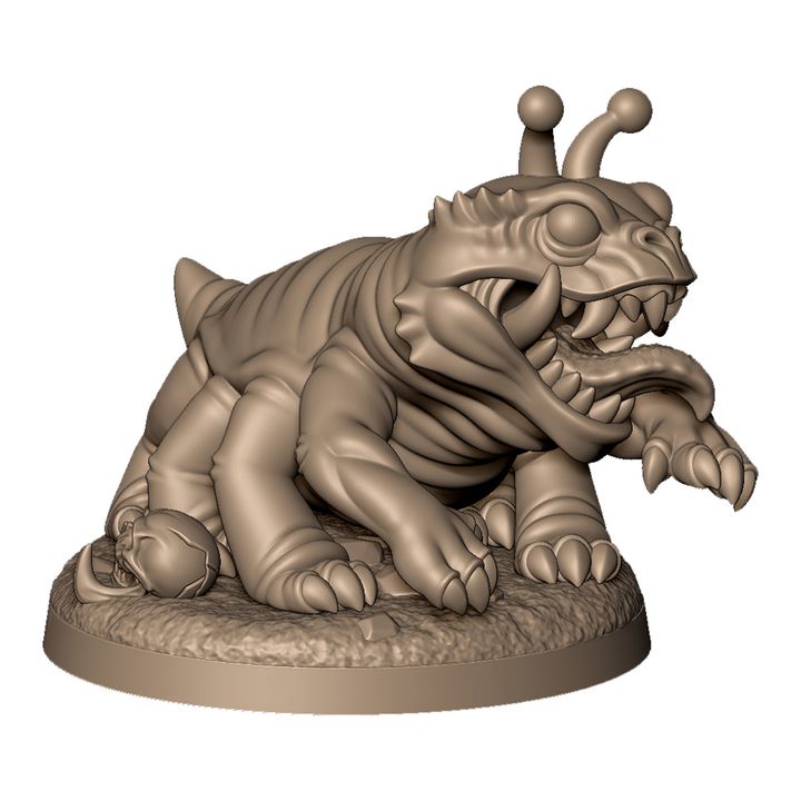 8 legs alien monster by Menagerie Miniature
