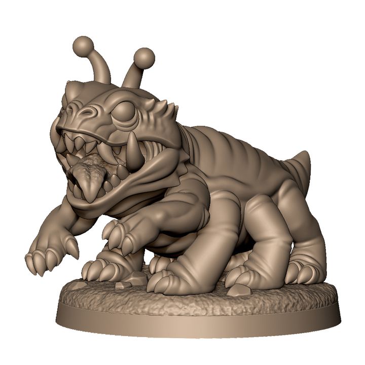 8 legs alien monster by Menagerie Miniature