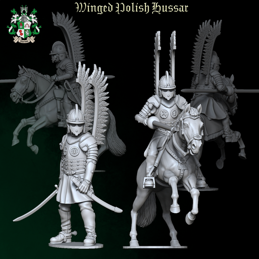 Winged Polish Hussar by Styriwar