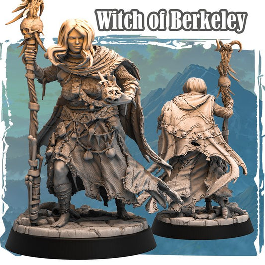 Witch of Berkeley 32mm - Human Shaman by Haito