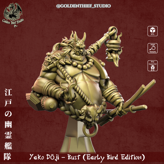 Yako Dōji – Oni Bust Early Bird Edition by Golden Thief Studio
