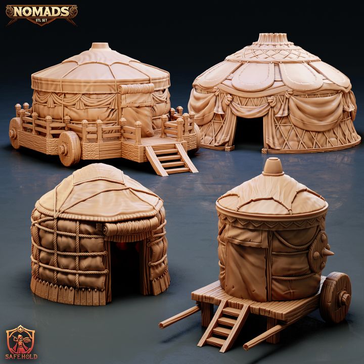 Yurt Set - Nomads by Safehold