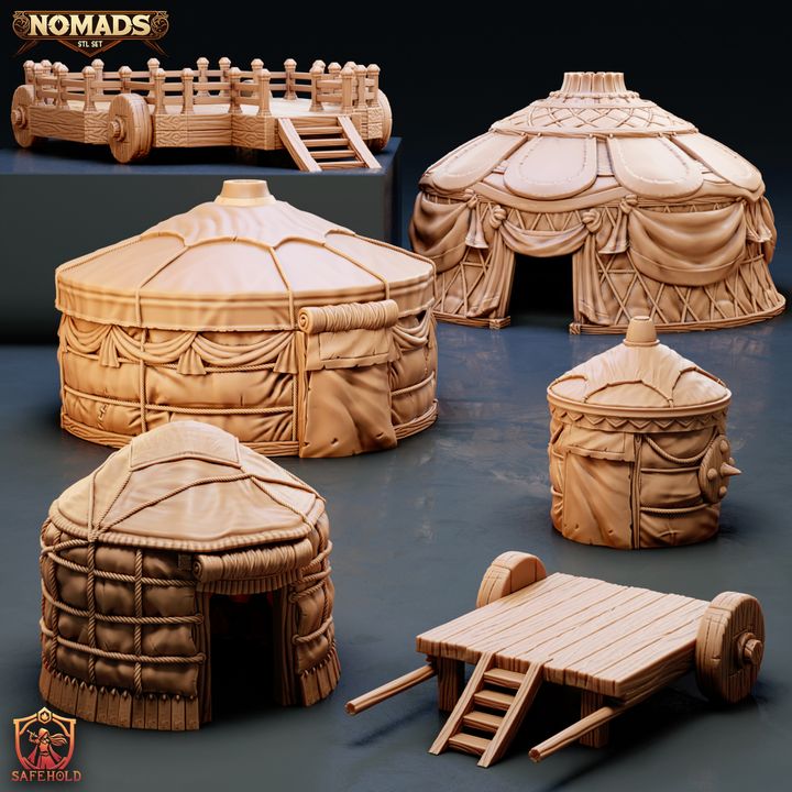 Yurt Set - Nomads by Safehold