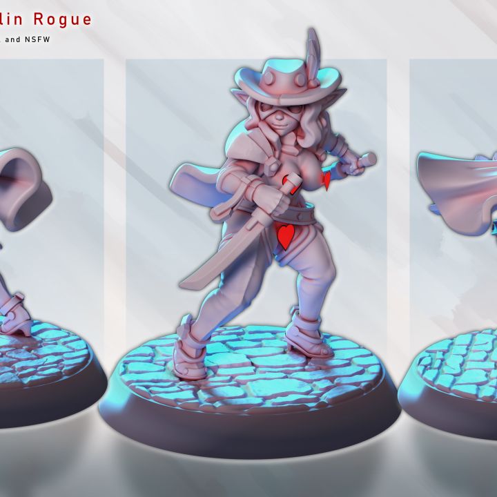 Zibbo - Zoro Goblin Rogue by Gaz Minis