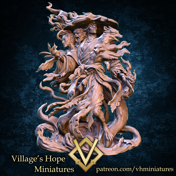 Rampage illusionist by Village's Hope Miniatures