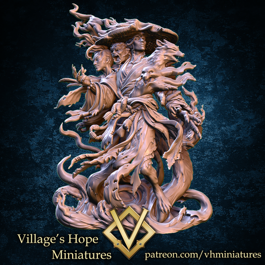 Rampage illusionist by Village's Hope Miniatures