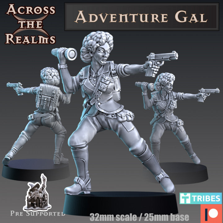 Adventurer Gal by Across the Realms.