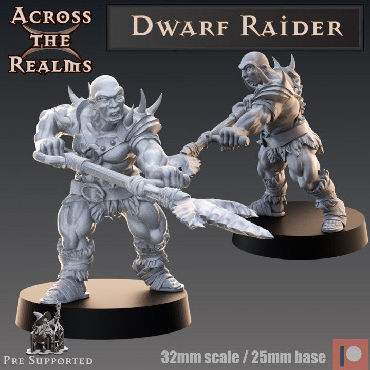 Dwarf Raider by Across the Realms