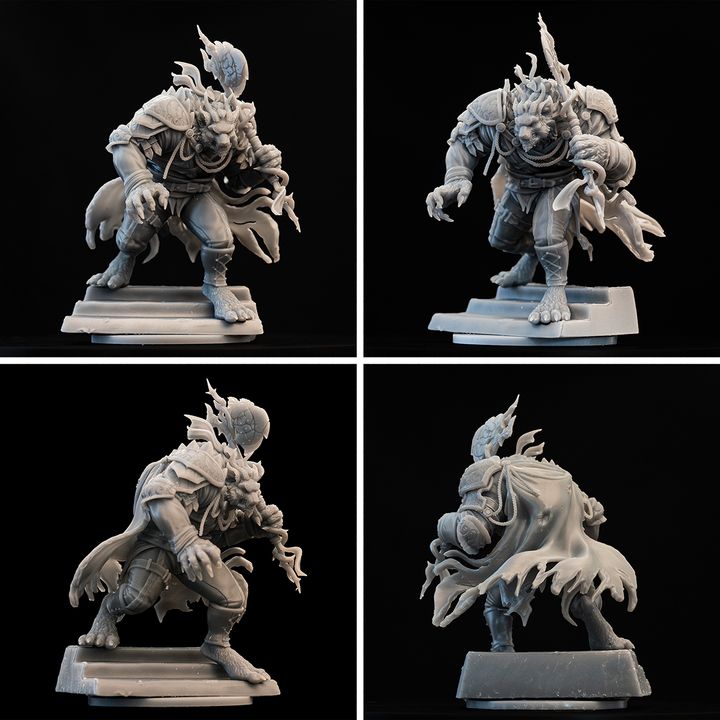 Amand The Beast - Beauty and the Beast by Ronin Arts Workshop
