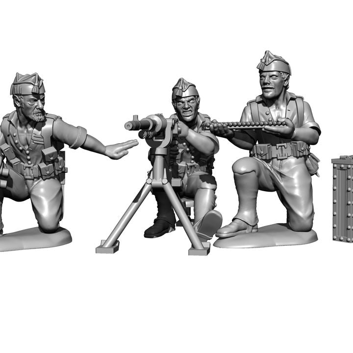 SCW: LA LEGIÓN (III): WEAPONS by Baraka Wargames and Miniatures