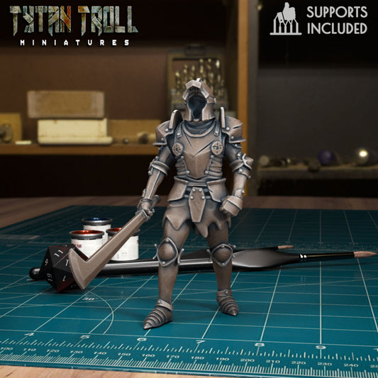 Animated Armour 01 by Tytan Troll Miniatures