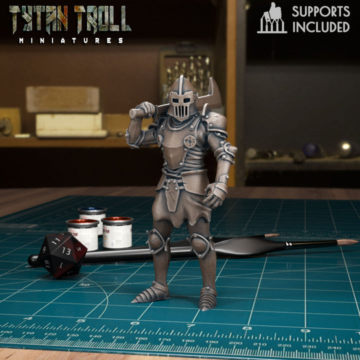 Animated Armour 03 by Tytan Troll Miniatures