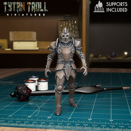 Animated Armour 04 by Tytan Troll Miniatures