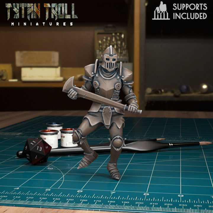 Animated Armour 05 by Tytan Troll Miniatures