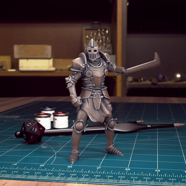 Animated Armour 02 by Tytan Troll Miniatures