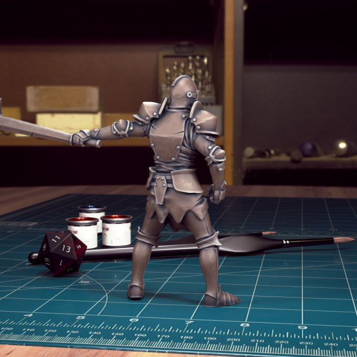 Animated Armour 02 by Tytan Troll Miniatures