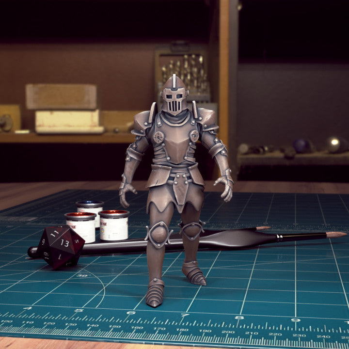 Animated Armour 04 by Tytan Troll Miniatures